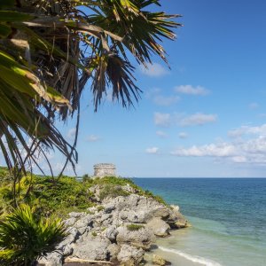 plaža Ruinas, Quintana Roo, Meksiko
