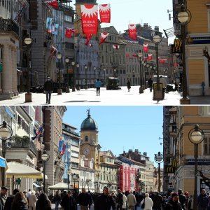 Život u Hrvatskoj prije i za vrijeme korona krize