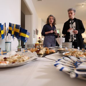 Baby Lasagna u švedskom veleposlanstvu
