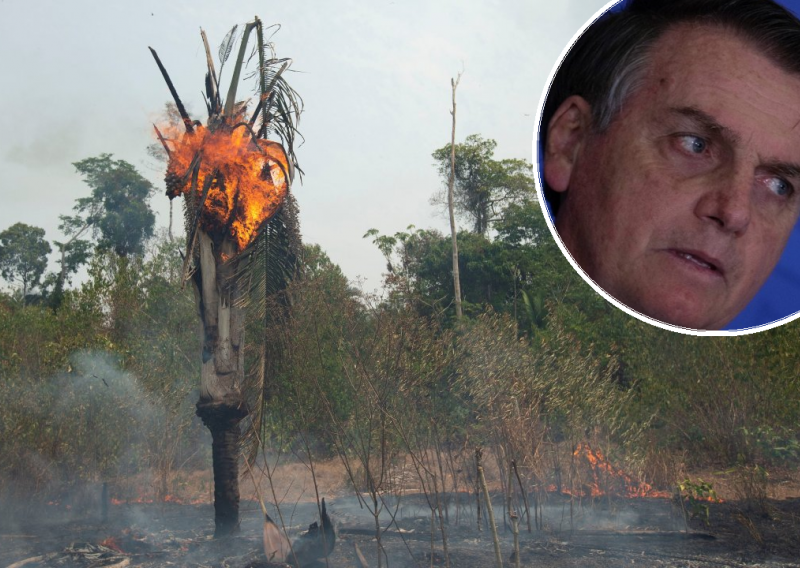 Bolsonaro uveo zabranu spaljivanja šume