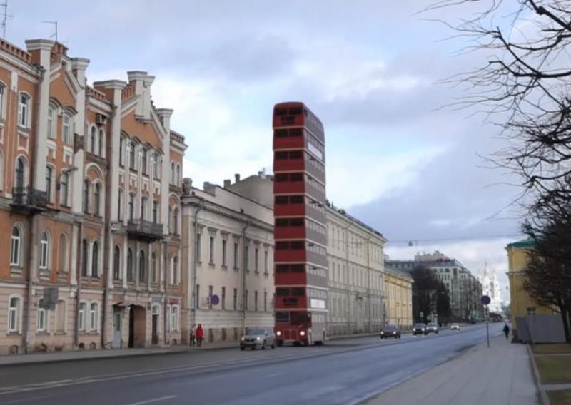 Ruski animator se zabavio stvaranjem idealnog londonskog autobusa za razgledavanje grada