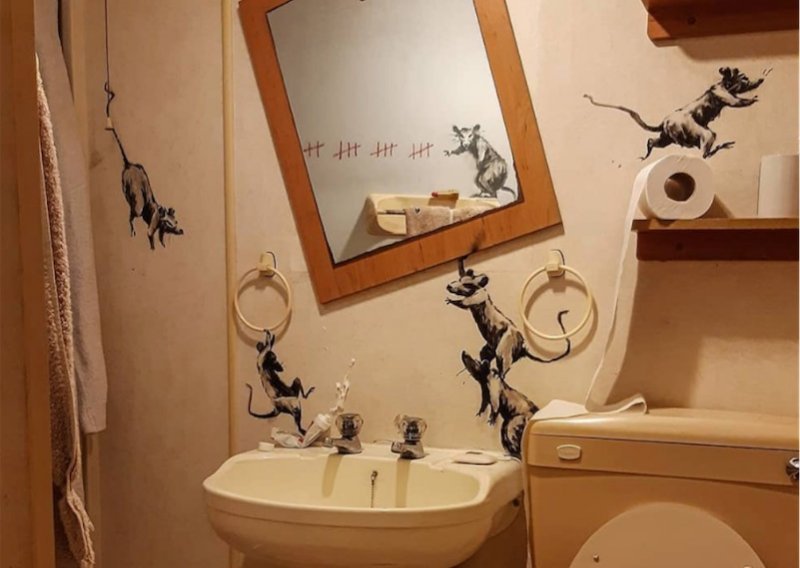 Banksy se javio iz karantene: Moja supruga mrzi kada radim od kuće