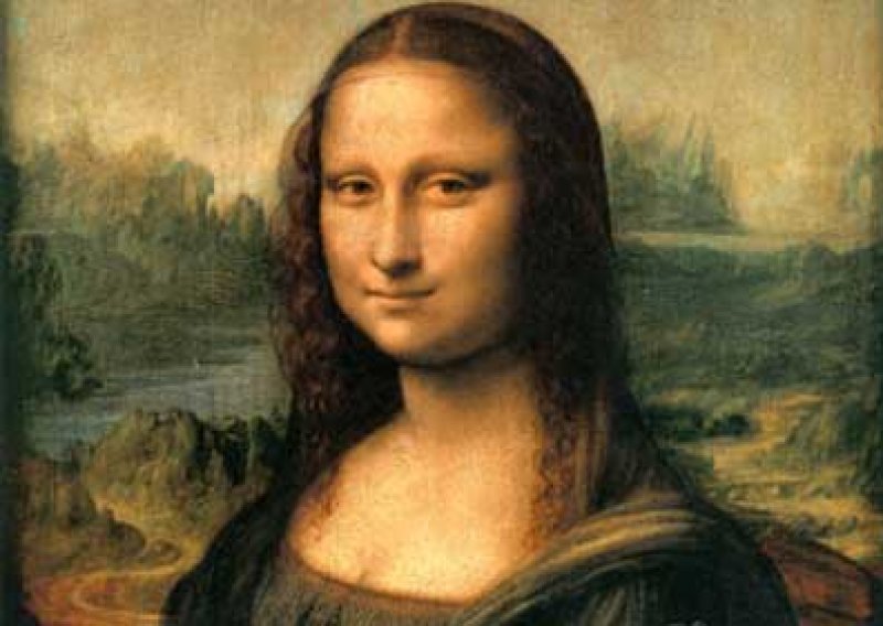 Mona Lisa od kave i mlijeka