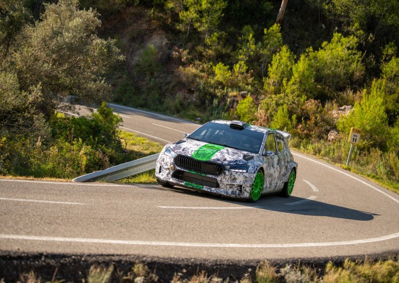 [FOTO/VIDEO] Novi trkaći model Škoda Fabia Rally2 ima gotovo dvostruko veći downforce