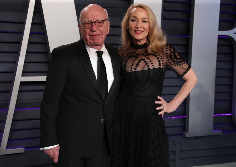 Potvrdio New York Times: Razvode se medijski mogul Rupert Murdoch i bivši supermodel Jerry Hall