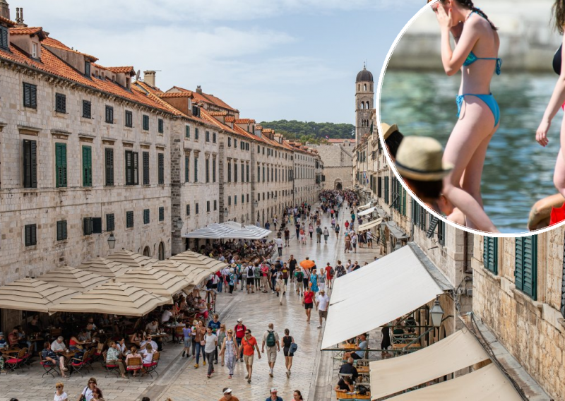 [FOTO] Naplaćene prve kazne neprimjereno odjevenim turistima u Dubrovniku, evo koliko ih je 'golotinja' koštala