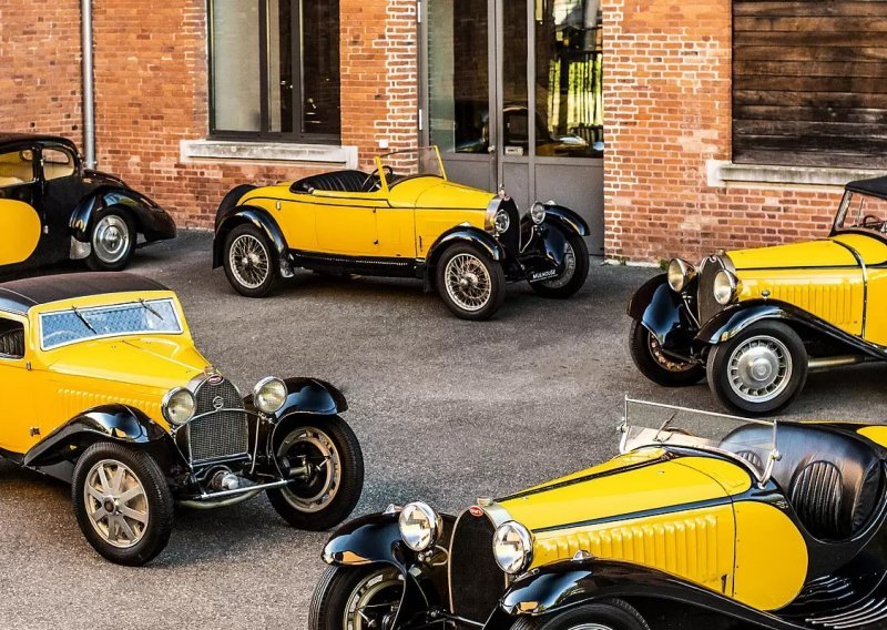 [FOTO/VIDEO] Omiljena kombinacija boja Ettorea Bugattija: Crna i žuta!