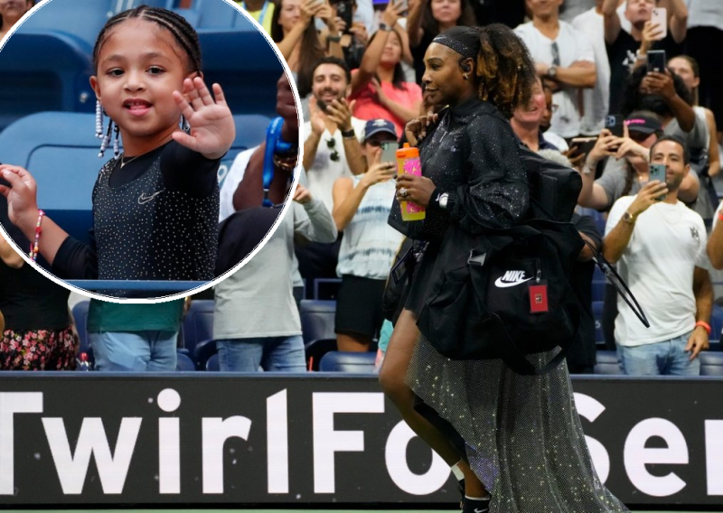 Tenisice od 400 dijamanata i kćerkica u identičnom izdanju: Serena Williams podigla je modnu prašinu na US Openu