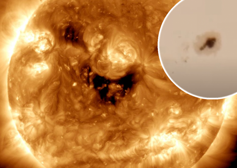 [VIDEO] Divovska Sunčeva pjega veličine je četiri Zemlje, a sada je možemo vidjeti i izbliza