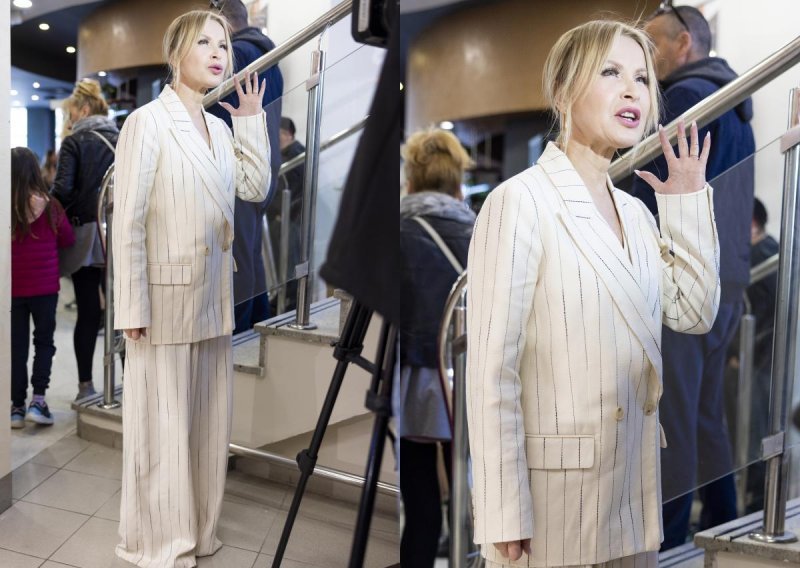 Danijela Martinović plijenila elegancijom u odijelu s potpisom H&M-a