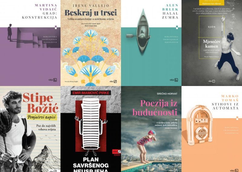 Noviteti V.B.Z.-a: Pjesničke zbirke, domaći romani i svjetski bestseleri