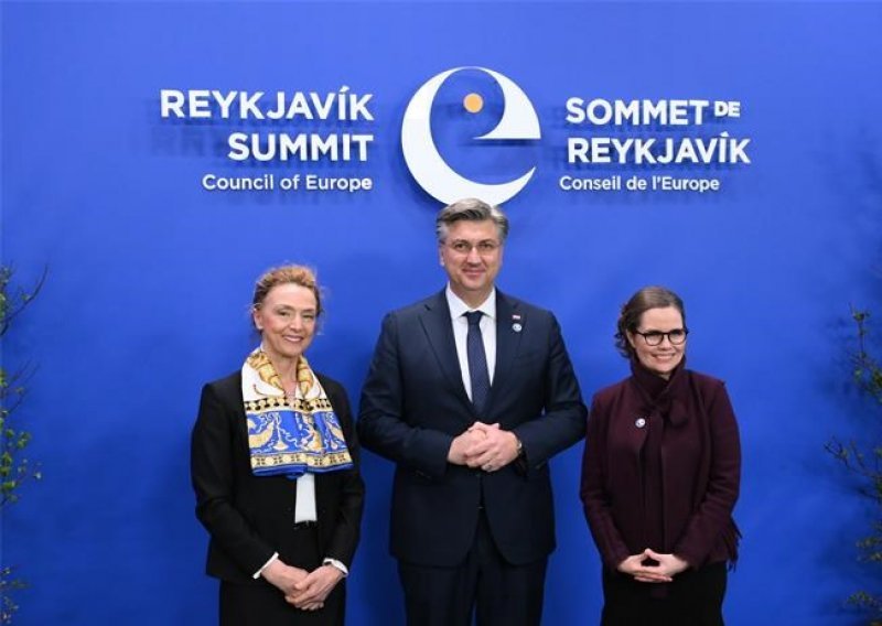 Plenković na samitu Vijeća Europe: Hrvatska pristupila registru štete za Ukrajinu