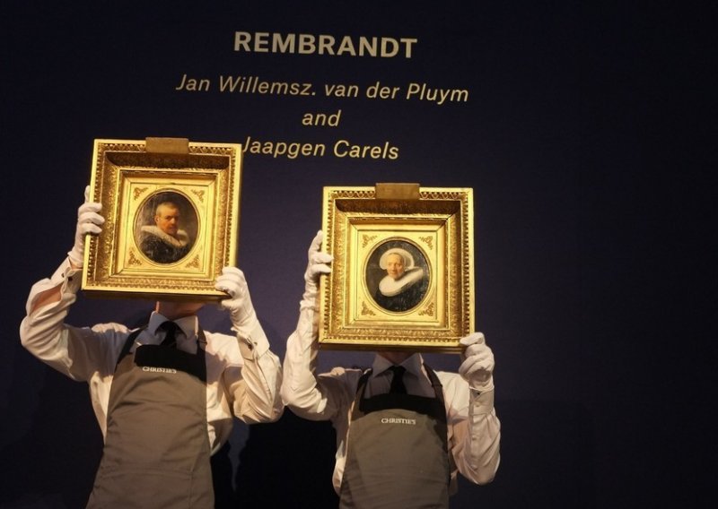 Dva vrlo rijetka Rembrandta na dražbi bi mogla postići 10 milijuna dolara