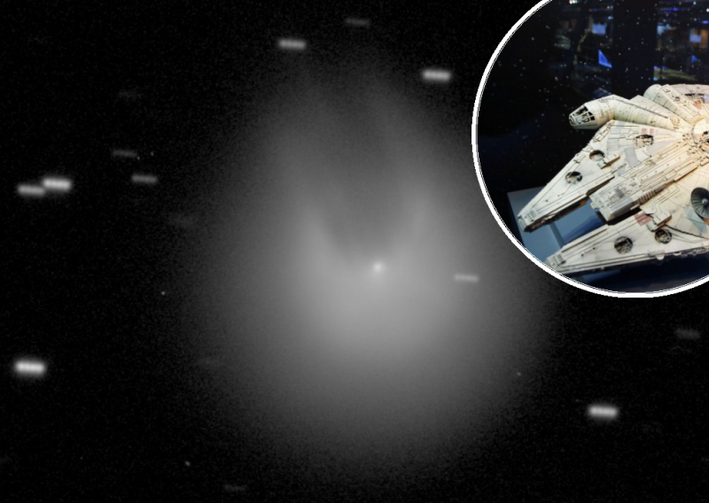 Ovaj komet gledat ćemo golim okom, a njegov trag podsjeća na poznati svemirski brod