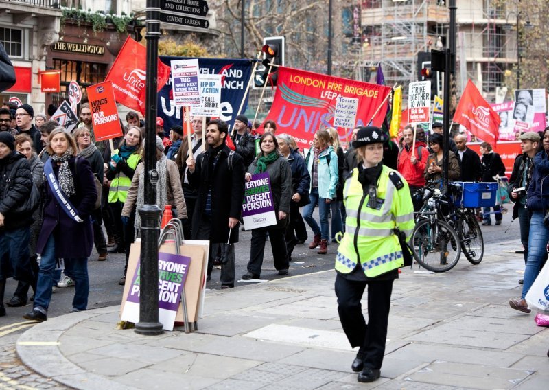 Prošle godine u štrajkovima u Britaniji izgubljeno gotovo 4 milijuna radnih dana