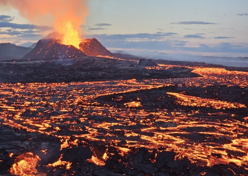 Ponovno erumpirao vulkan na Islandu, peti put od 2021.