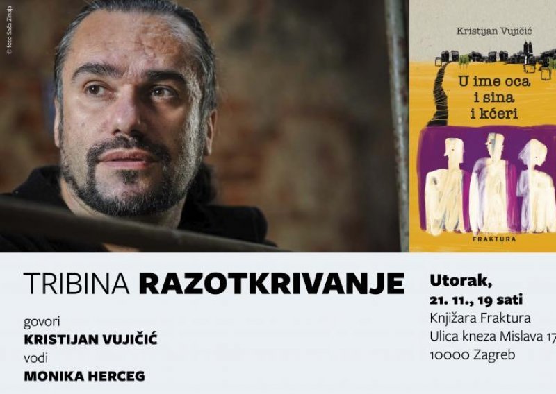 Fraktura najavljuje književnu večer s Kristijanom Vujičićem