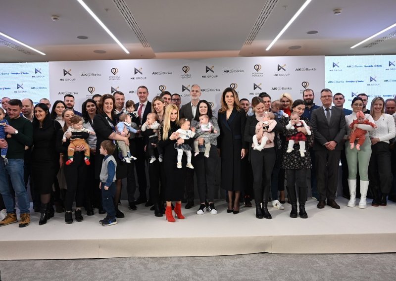 Tvrtka MK Group donirala milijun eura za pomoć obiteljima i vrtićima u Adria regiji kroz projekt 'Podrška obitelji'