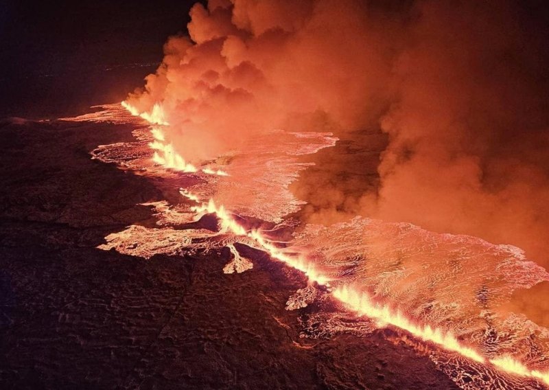 Smanjena razina opasnosti od islandskog vulkana