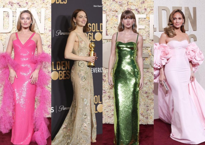 Ovakav sjaj i glamur dugo se nije vidio: Pogledajte najljepše haljine s dodjele Zlatnih globusa