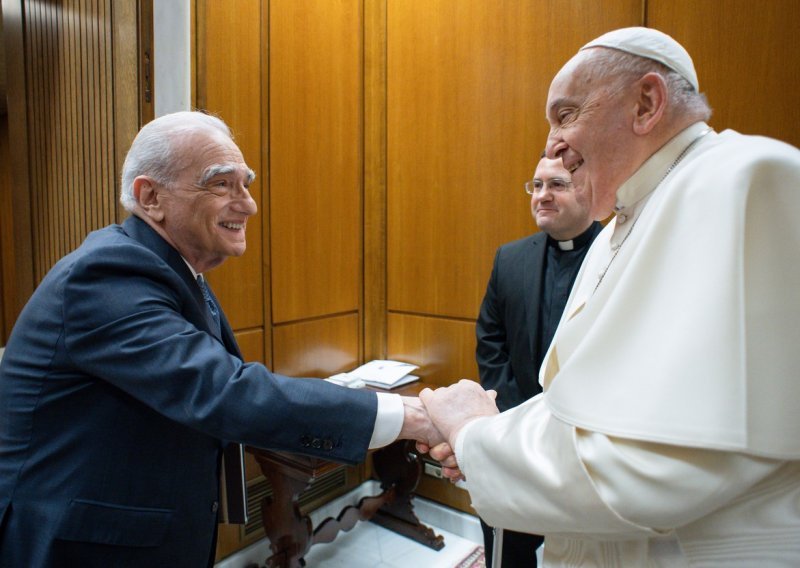 To im nije prvi susret: Redatelj Martin Scorsese ponovno u privatnoj audijenciji kod Pape