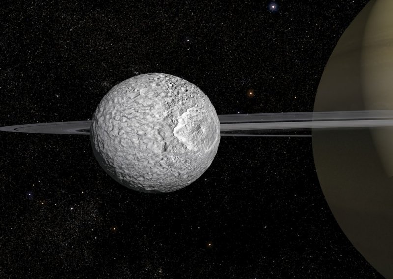 Novo otkriće: Saturnov mali mjesec Mimas pod površinom skriva veliki ocean