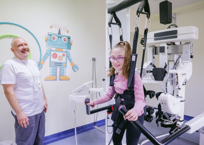 U Specijalnoj bolnici Goljak predstavljena robotska rehabilitacija za djecu
