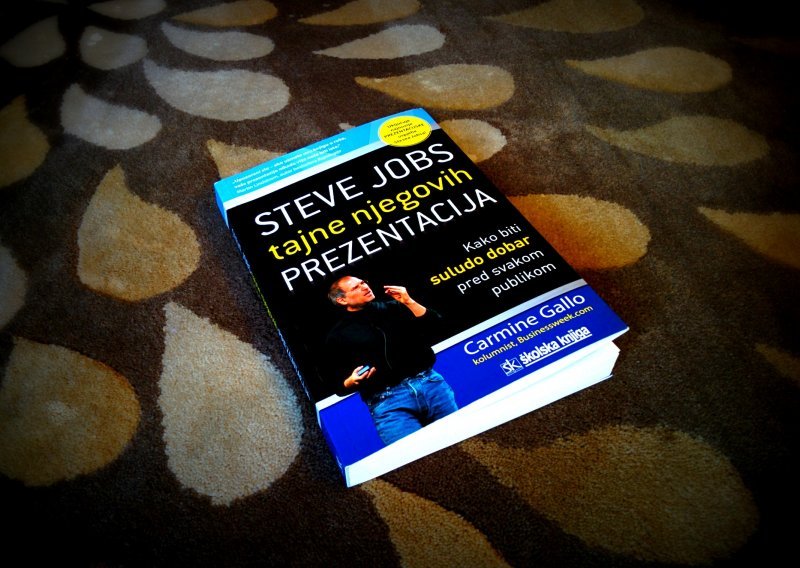 Poklanjamo vam knjigu 'Steve Jobs: tajne njegovih prezentacija'