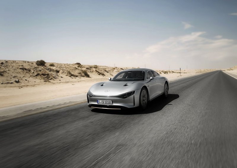 Mercedesov VISION EQXX ponovno donosi revolucionarnu energetsku učinkovitost: Preko 1000 km s jednim punjenjem