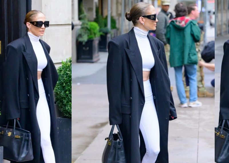 J.Lo ne odustaje od nespojive kombinacije i odlazak u teretanu pretvara u modnu reviju
