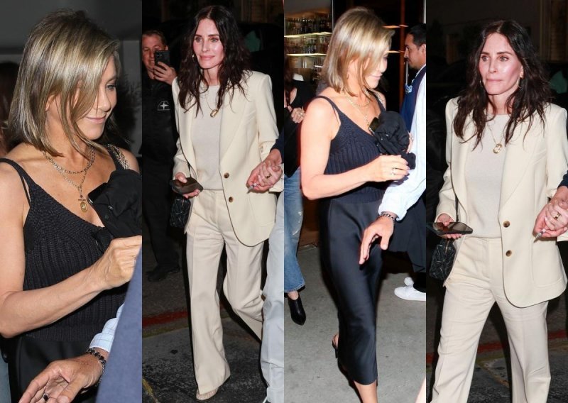 Jennifer Aniston i Courteney Cox blistale u komadima koji nikada ne izlaze iz mode