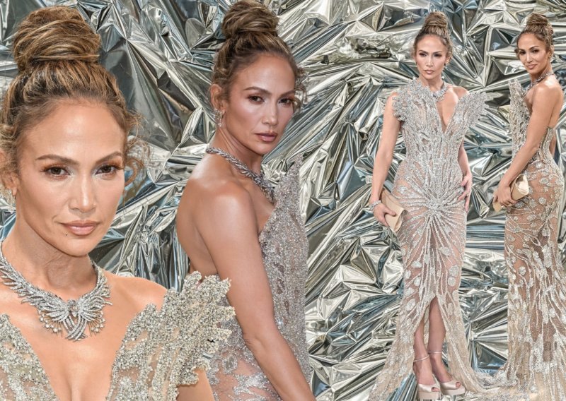 To može samo Jennifer Lopez: Zabljesnula u haljini ukrašenoj s 2.5 milijuna perlica