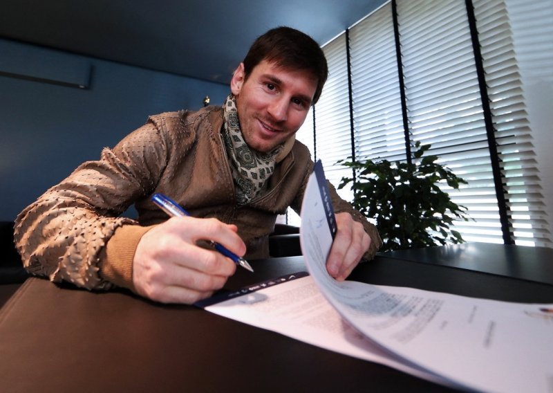 Messijev potpis na salveti spada u nogometne relikvije. I može biti vaš...