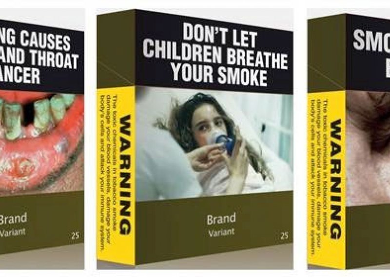 Francuska protiv pušenja šok-slikama na kutijama