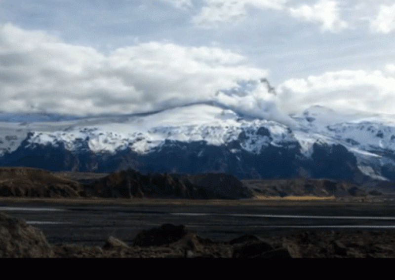 Fantastične umjetničke snimke islandskog vulkana