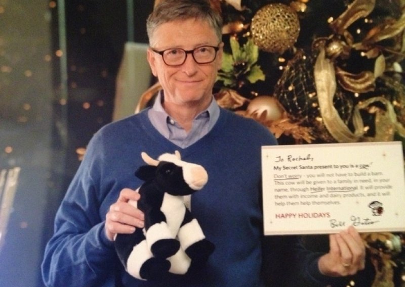 Kako je Bill Gates postao Djed Mraz