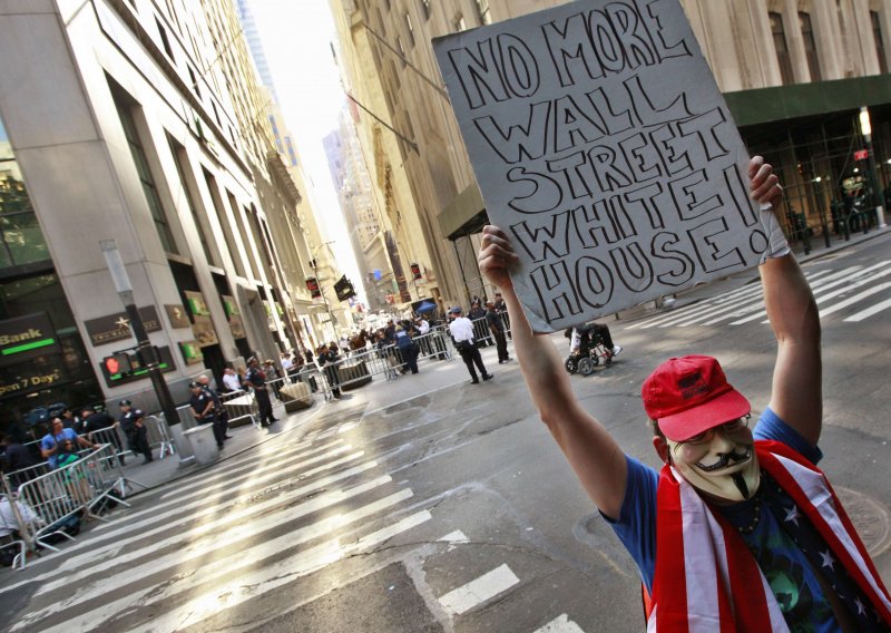 Prva obljetnica pokreta 'Occupy Wall Street'