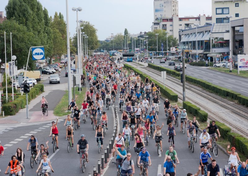 Zagrebom se provozale tisuće biciklista