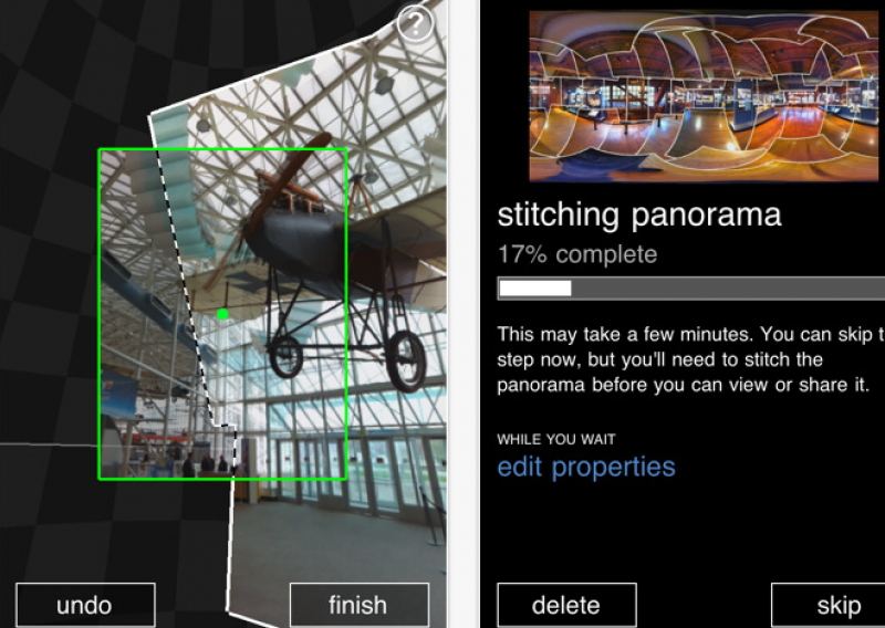 Microsoftove panoramske fotografije na iPhoneu
