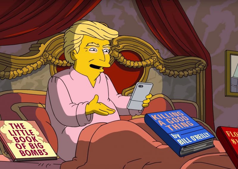 'Simpsoni' brutalno ismijali Trumpovih prvih sto dana u uredu