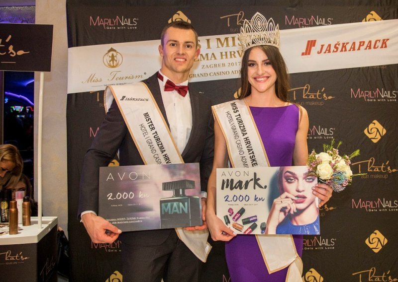 Magdalena Brkić i Ivan Protić novi su Miss i Mister turizma Hrvatske