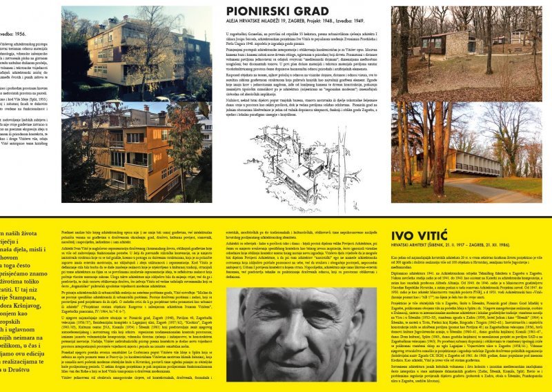 Izložba i novine posvećene legendarnom arhitektu Ivi Vitiću