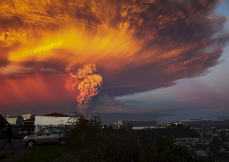 Nevjerojatni prizori erupcije vulkana u Čileu