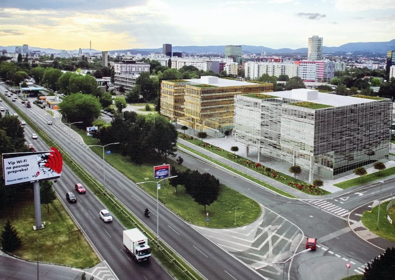 Na zagrebačkoj Slavonskoj aveniji gradi se zeleni biznis centar od 300 milijuna kuna