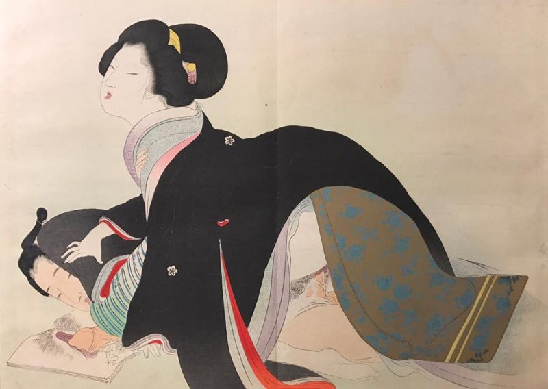 Škakljive 'proljetne slike' iz starog Japana prvi put u Hrvatskoj