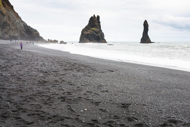Reynisfjara plaža, Vík í Mýrdal, Island