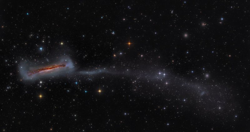 Kategorija: 'Galaksije' - Drugo mjesto: NGC 3628 with 300,000 Light Year Long Tail, autor: Mark Hanson