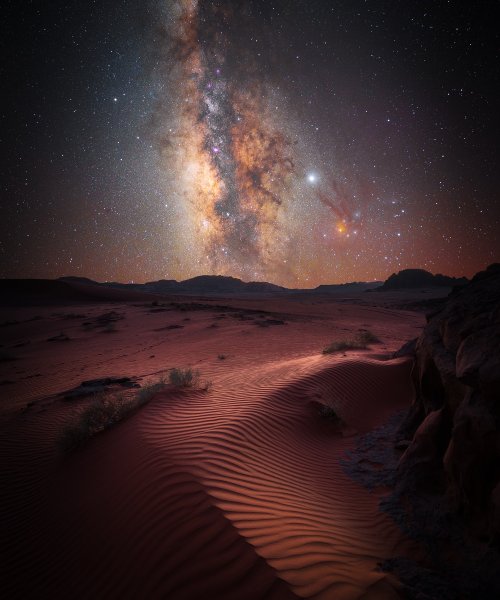 Kategorija: 'Nebo', Drugo mjesto: Desert Magic, autor: Stefan Liebermann