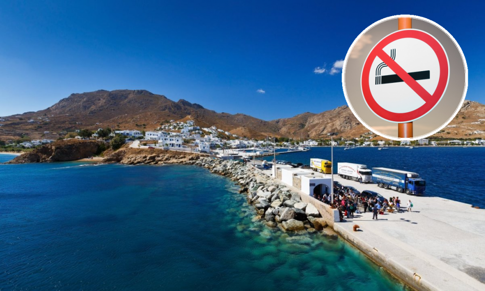 Jedna plaža na grčkom otoku Serifosu uvodi zabranu pušenja