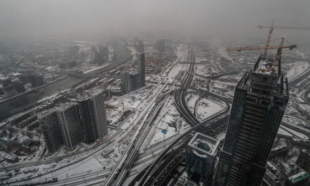 U Moskvi je samo sedam centimetara snijega